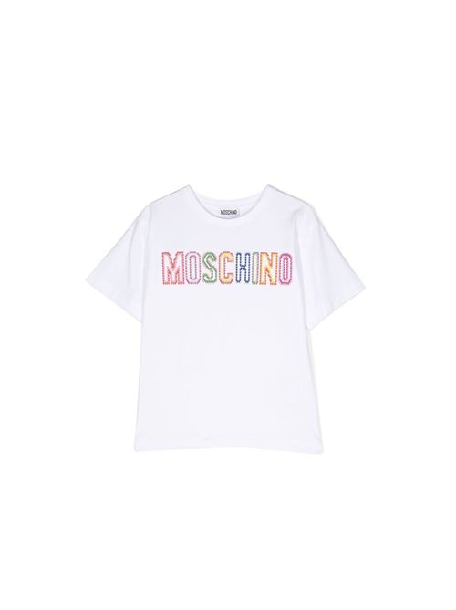 T-shirt, unisex, logata. MOSCHINO | H1M02T LBA0010101